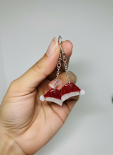 Load image into Gallery viewer, Santa’s Hat  Earrings