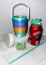 Charger l'image dans la galerie, Personalized 3D Printed Can Cooler with Straw