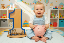 Load image into Gallery viewer, Number Piggy Bank