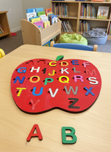 Load image into Gallery viewer, Apple Alphabet Puzzle