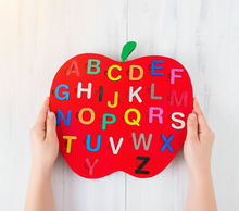 Load image into Gallery viewer, Apple Alphabet Puzzle