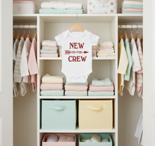 Load image into Gallery viewer, New to the crew bodysuit