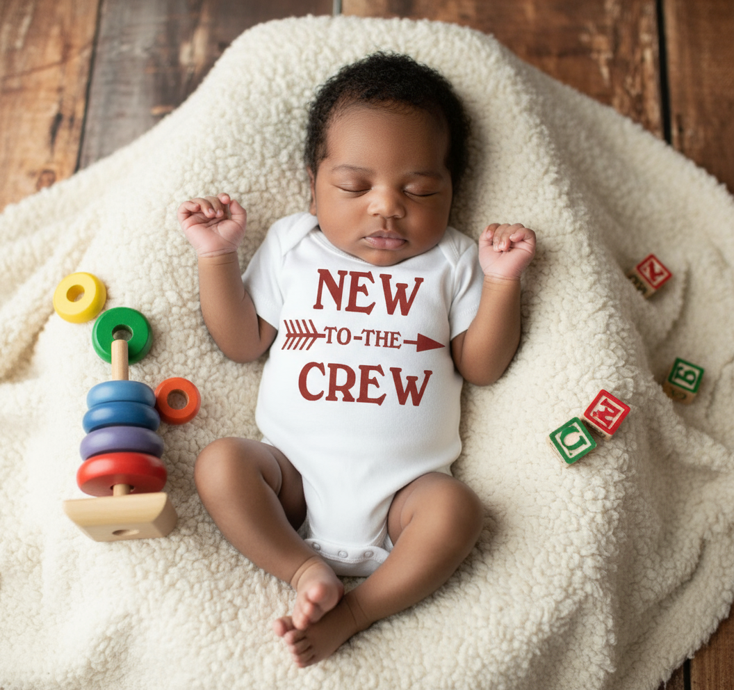 New to the crew bodysuit