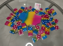 Load image into Gallery viewer, Rainbow Dominoes