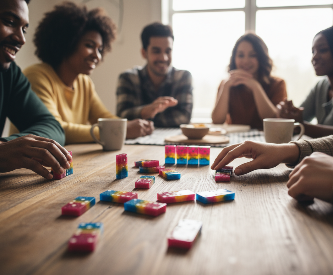 Rainbow Dominoes