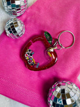 Load image into Gallery viewer, Teacher Shaker Keychain, Apple Shaker Keychain, Teacher Gift, Gift Idea, Shaker Keychain, Cute Keychain, Shaker, Cute Gift