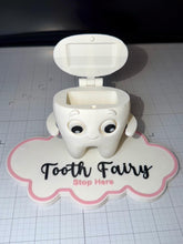 Load image into Gallery viewer, 3D Printed Tooth Fairy Buddy: Tooth and Money Holder for Little Ones