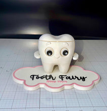 Load image into Gallery viewer, 3D Printed Tooth Fairy Buddy: Tooth and Money Holder for Little Ones