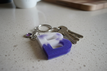 Load image into Gallery viewer, Initial keyring / Purse charm