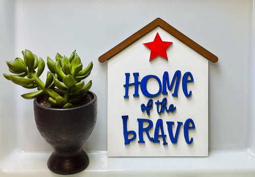 4th of July Tiered Tray Decor