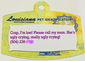 Dog License Tag
